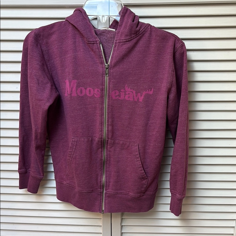 Moosejaw zippered hoodie jackets with front pockets